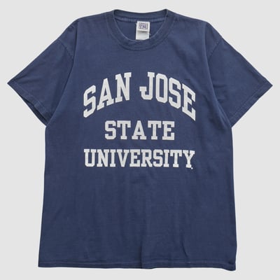San Jose State Spartans Game Face Athletic 2000s T-shirt - Navy - M by Fanatics Real Vintage