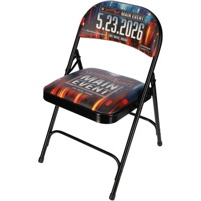 WWE Saturday Night's Main Event May 23, 2026 Fanatics Authentic Commemorative Event Chair