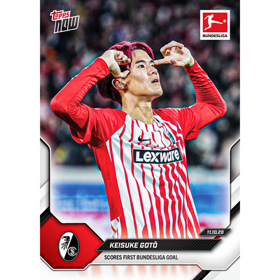 Keisuke Gotō - 2026-27 Bundesliga Topps NOW® - Card 31