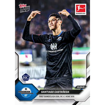 Santiago Castañeda - 2026-27 Bundesliga Topps NOW® - Card 27