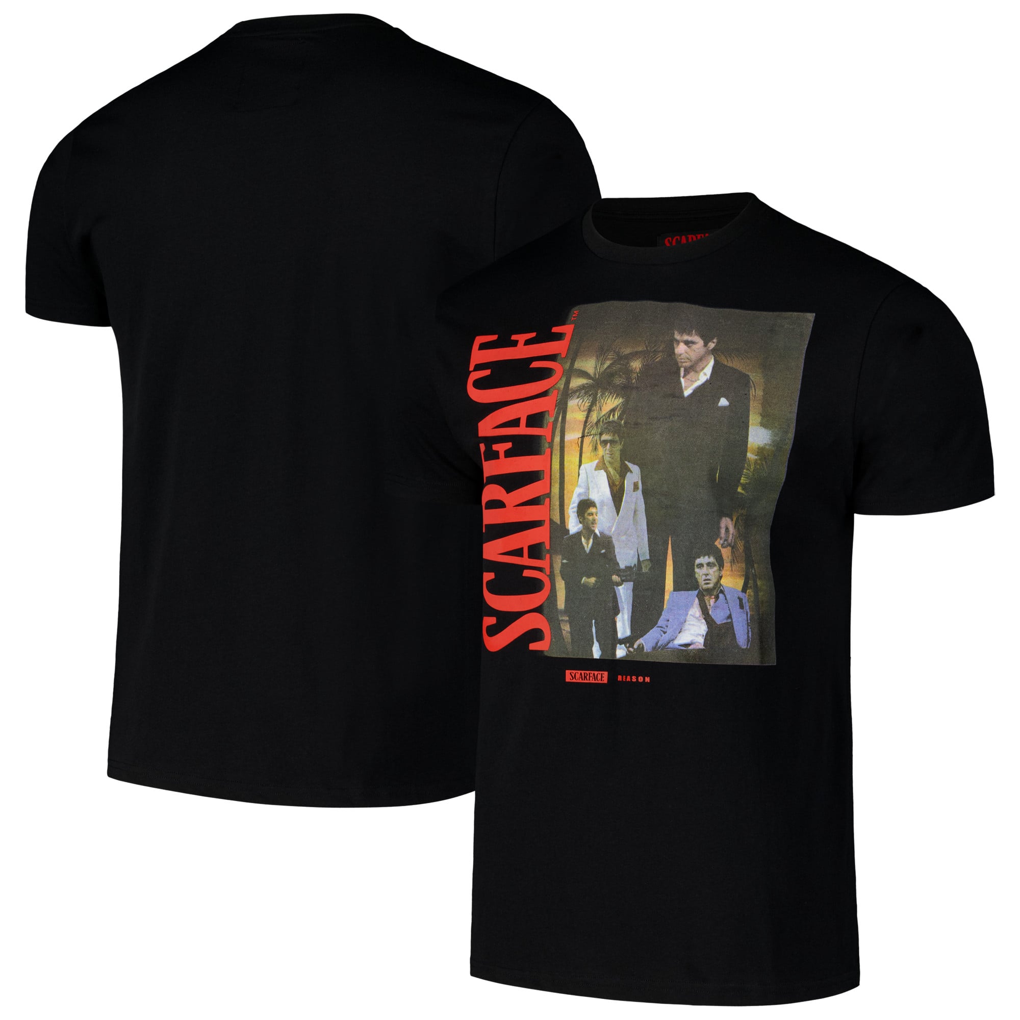 Scarface Reason Unisex Photo T-Shirt - Black
