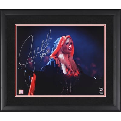 Scarlett Bordeaux WWE Autographed Fanatics Authentic Framed 16" x 20" Entrance Photograph  