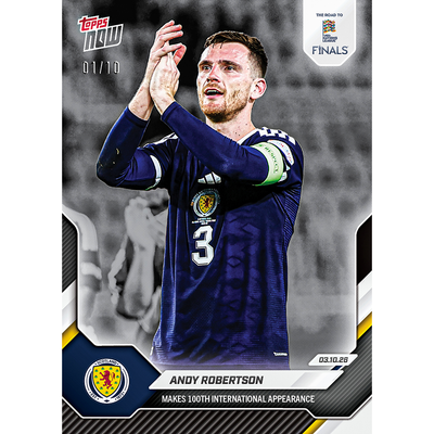 Andy Robertson - 2026-27 UEFA Nations League Topps NOW® - Card 8