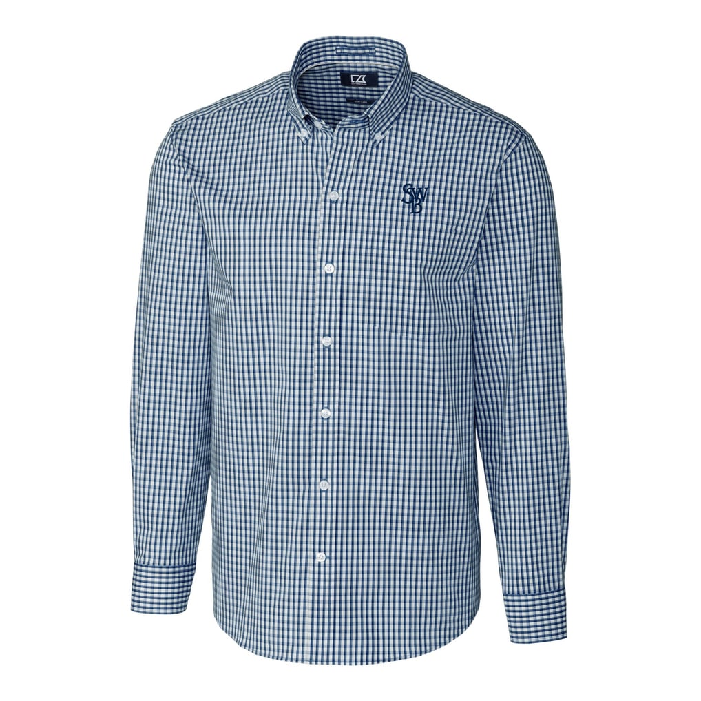 Men's Scranton Wilkes-Barre RailRiders Cutter & Buck Navy Easy Care ...