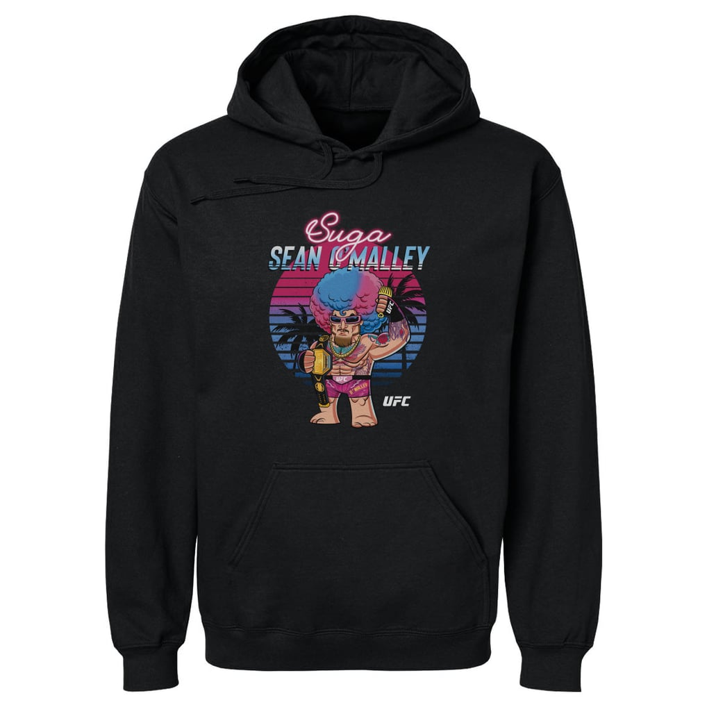 Sean O'Malley 500 Level Big Shots Palm Trees Pullover Hoodie - Black