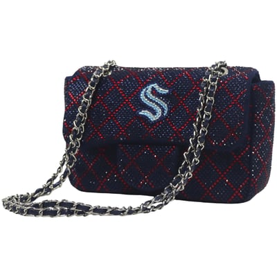  Seattle Kraken FABGATING by Cuce Crystal Crossbody Purse
