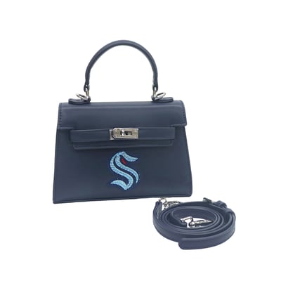 Seattle Kraken FABGATING by Cuce Team Color Vegan Leather Mini Purse