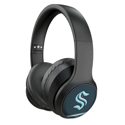 Seattle Kraken Keyscaper Stripe Wireless Bluetooth Headphones With Case