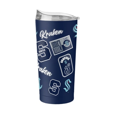  Seattle Kraken Logo Brands 20oz. Dreamweave Powder Coat Tumbler
