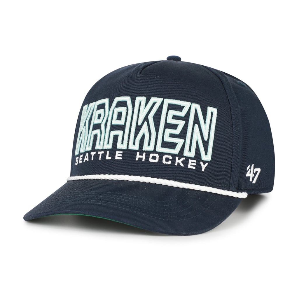 Seattle Kraken '47 Byline Hitch Adjustable Hat - Deep Sea Blue