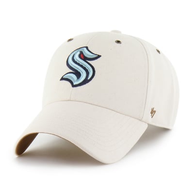 Seattle Kraken '47 x Carhartt Undyed Clean Up Adjustable Hat - Cream