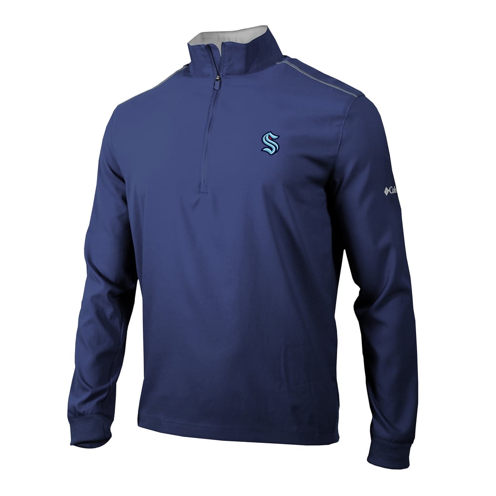 Seattle Kraken Columbia Omni-Wick Bogey's Paradise Pullover Top - Navy