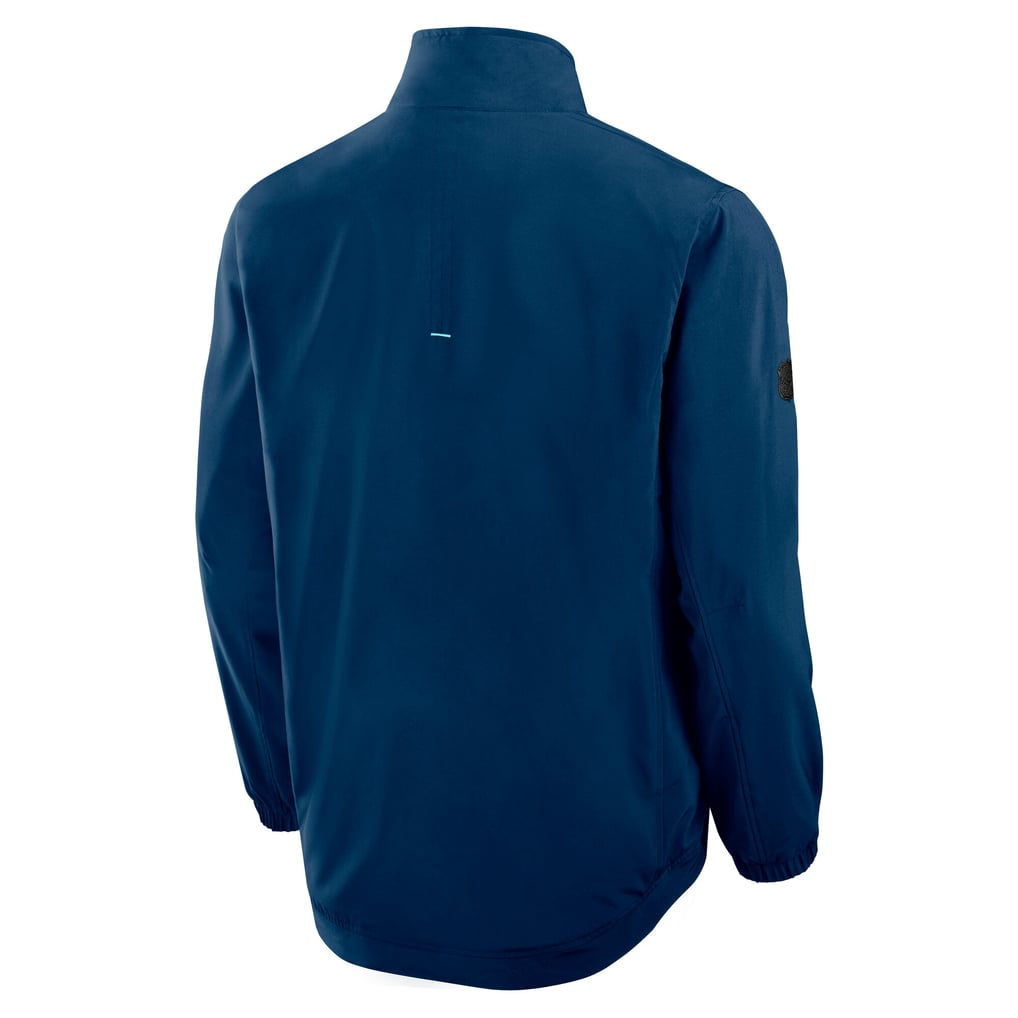 Seattle Kraken Fanatics Authentic Pro Rink Coaches Full-Zip Jacket - Deep Sea Blue