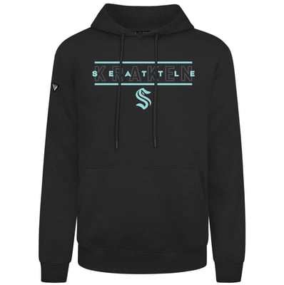 Seattle Kraken Levelwear Night Burst Podium Hoodie - Black