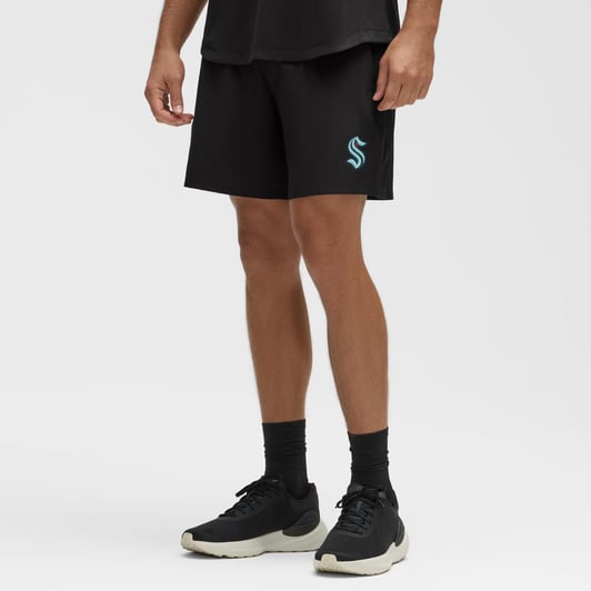 Seattle Kraken lululemon Pace Breaker Linerless Short 7" - Black