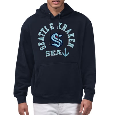 Seattle Kraken Starter All-Around Fan Hoodie - Deep Sea Blue