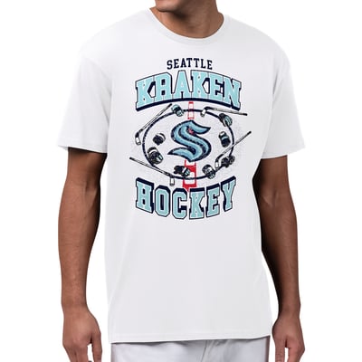 Seattle Kraken Starter Tilly T-Shirt - White

