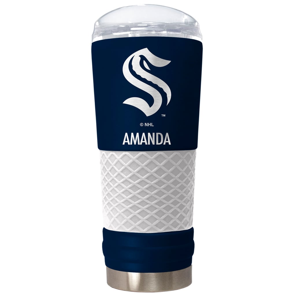 Seattle Kraken 24oz. Personalized Team Color Draft Tumbler