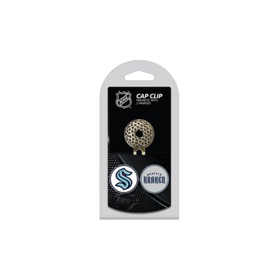 Seattle Kraken Cap Clip with 2 Magnetic Markers Set