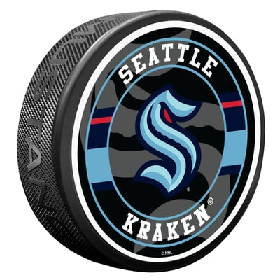 Seattle Kraken Spotlight Hockey Puck