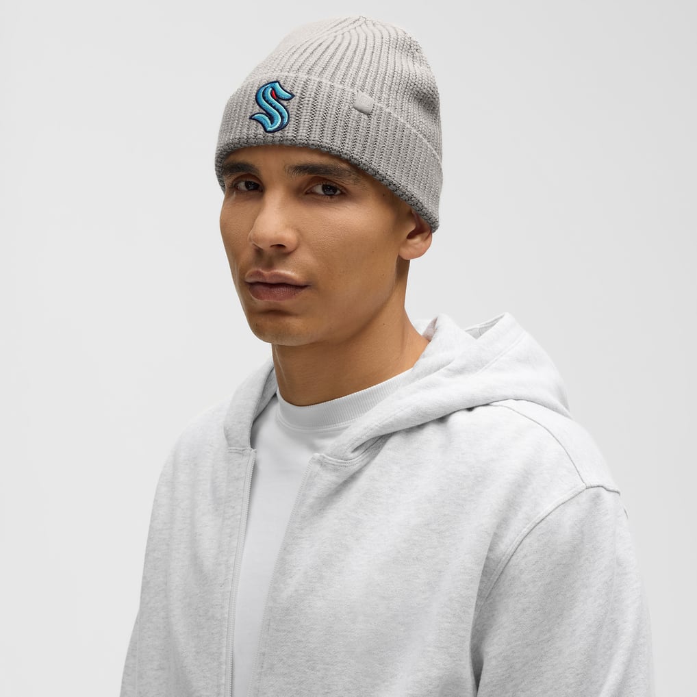 Unisex Seattle Kraken lululemon Heathered Gull Grey Close  display picture 1