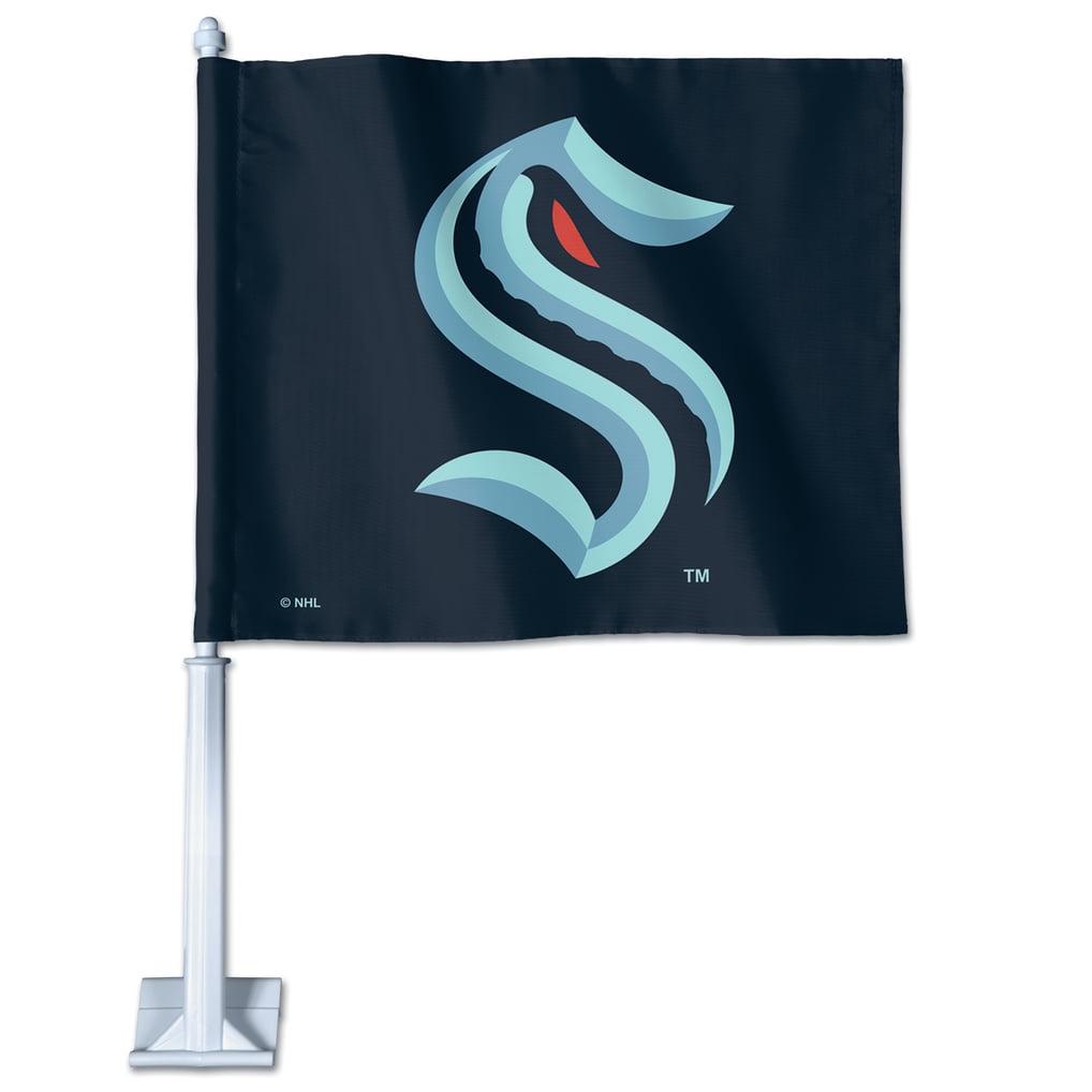 Seattle Kraken WinCraft Double-Sided Team Car Flag
