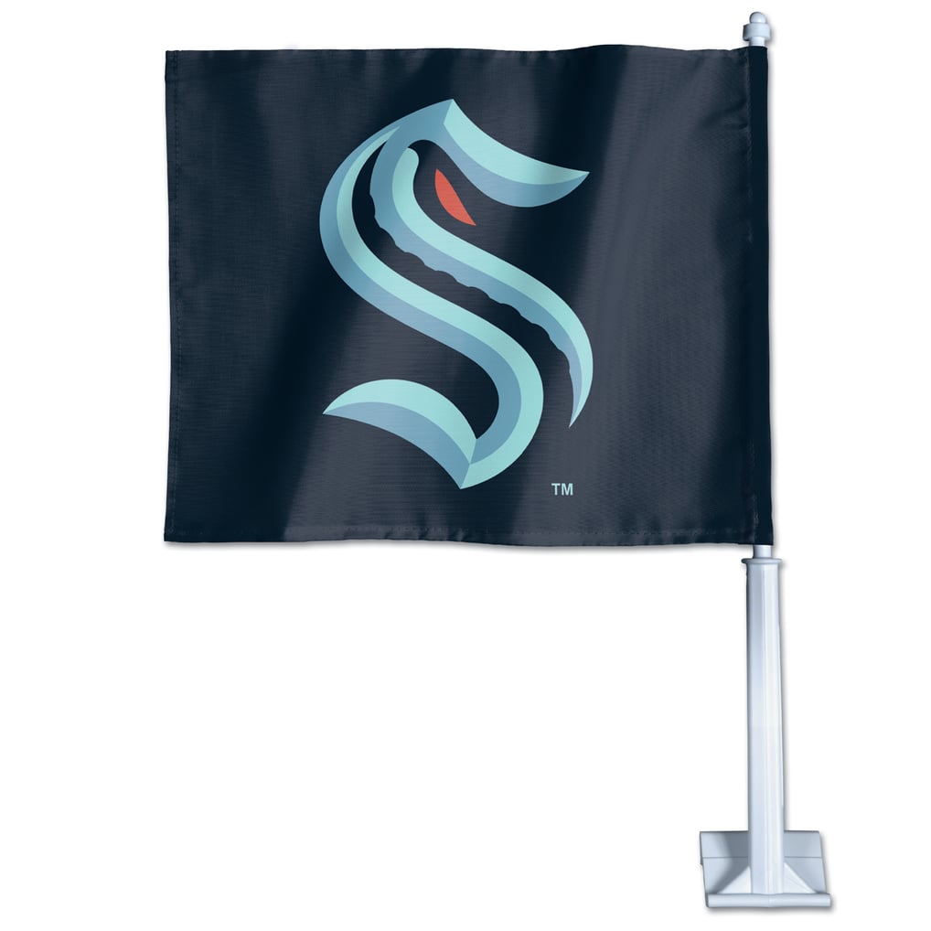 Seattle Kraken WinCraft Double-Sided Team Car Flag