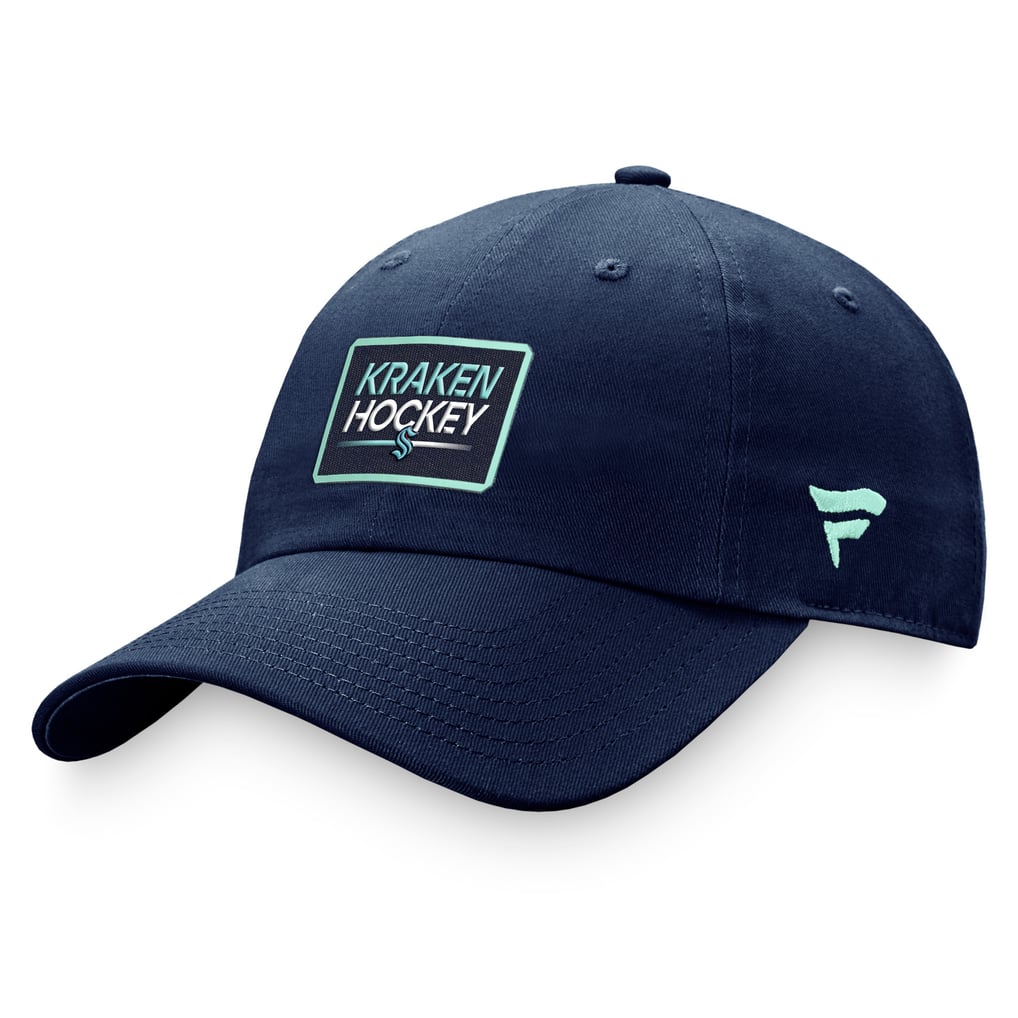 Seattle Kraken Fanatics Women's Authentic Pro Rink Adjustable Hat - Deep Sea Blue