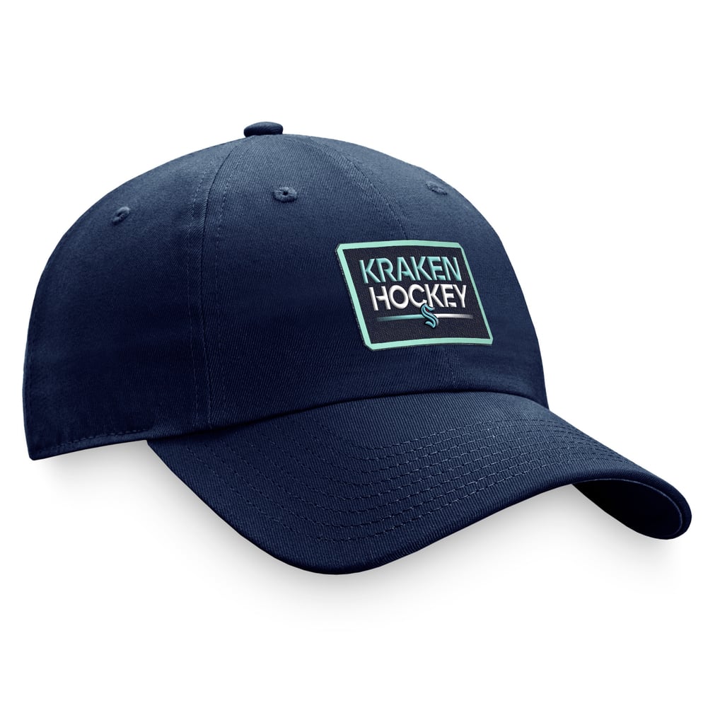 Seattle Kraken Fanatics Women's Authentic Pro Rink Adjustable Hat - Deep Sea Blue