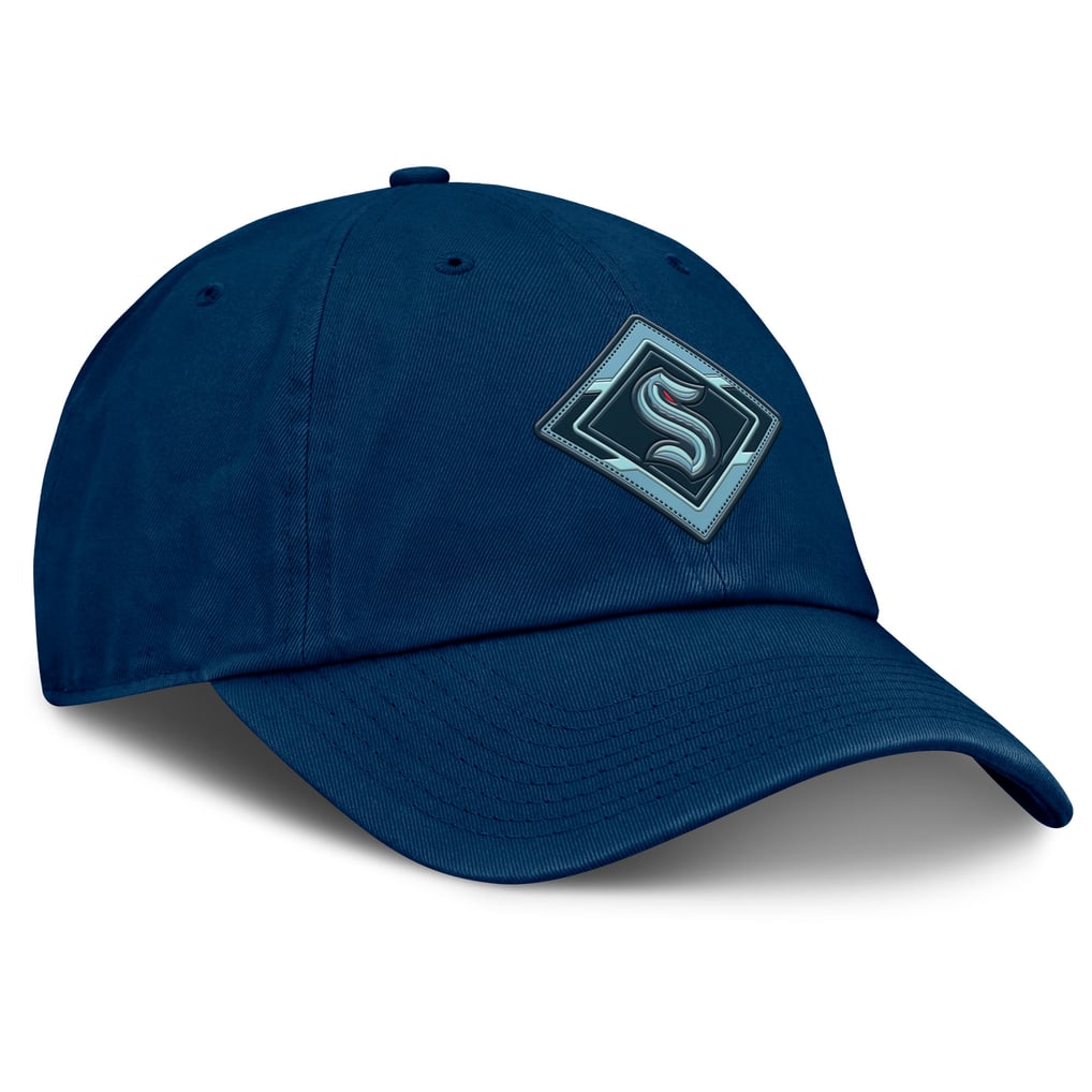 Seattle Kraken Fanatics Women's Authentic Pro Rink Adjustable Hat - Deep Sea Blue