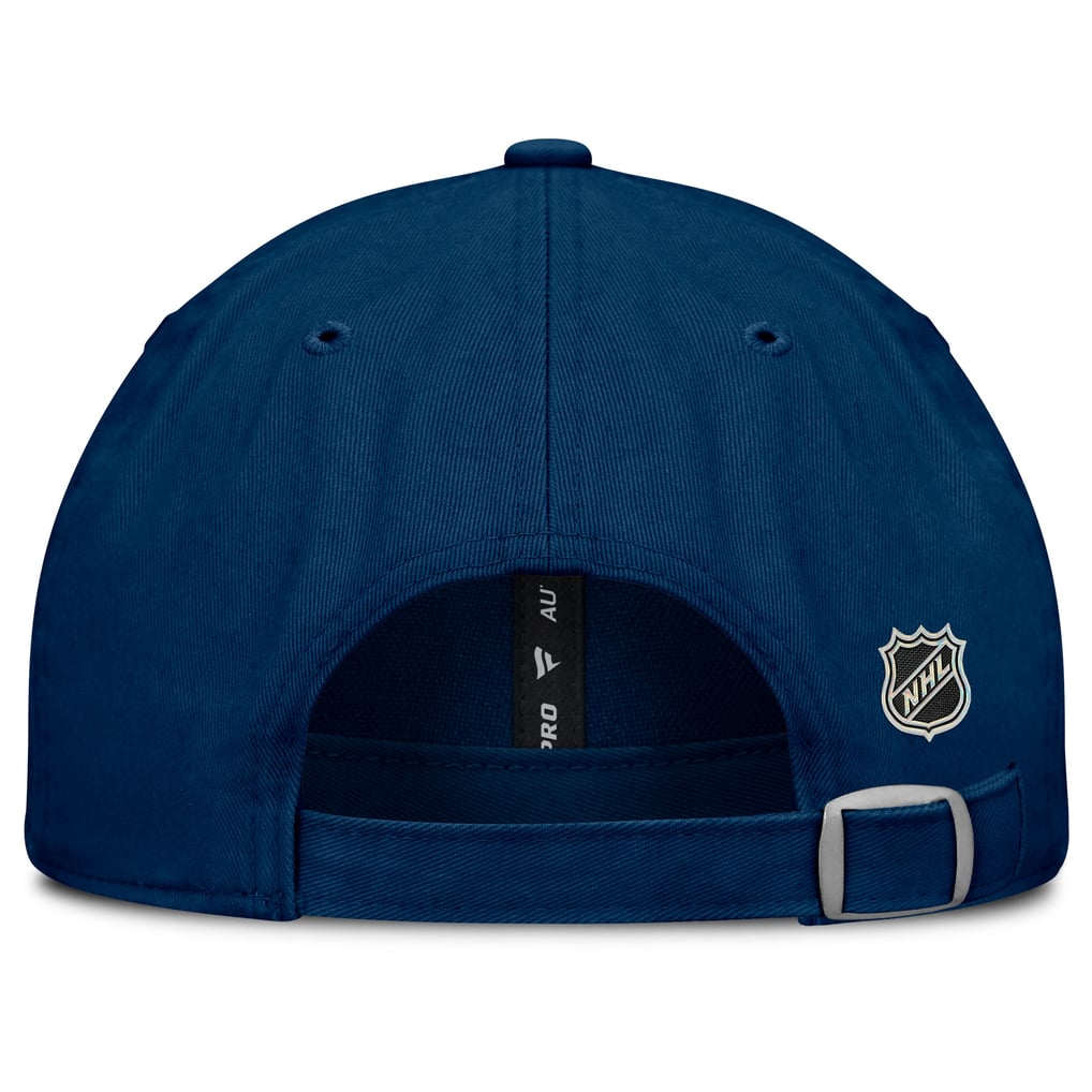 Seattle Kraken Fanatics Women's Authentic Pro Rink Adjustable Hat - Deep Sea Blue