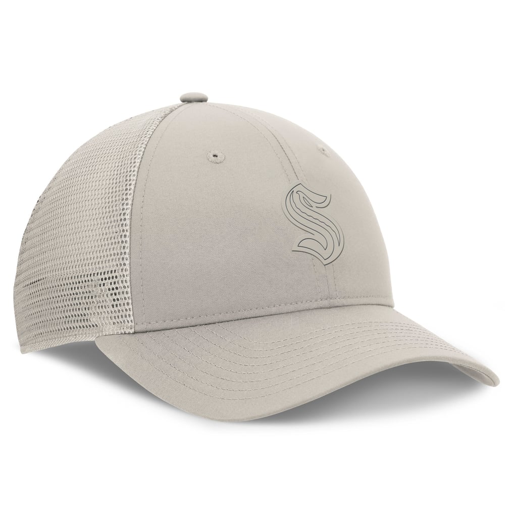 Seattle Kraken Fanatics Women's Authentic Pro Road Trucker Adjustable Hat - Tan