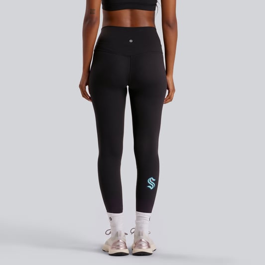 Seattle Kraken lululemon Women's Align™ High-Rise Pant 25" - Black