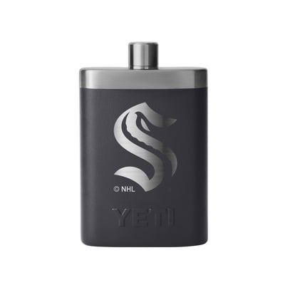 Seattle Kraken YETI 7oz. Flask - Gray