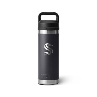  Seattle Kraken YETI 18oz. Rambler Chug Water Bottle