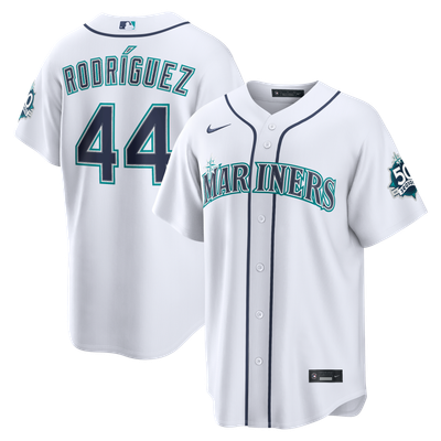 Julio Rodríguez Seattle Mariners Nike Home Stadium Jersey - White