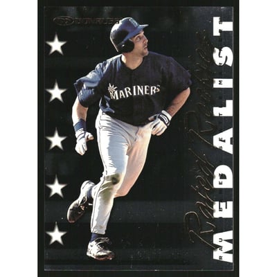 1998 Donruss Rated Rookies Medalists #23 Raul Ibanez