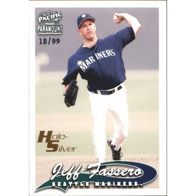 1999 Paramount HoloSilver #215 Jeff Fassero
