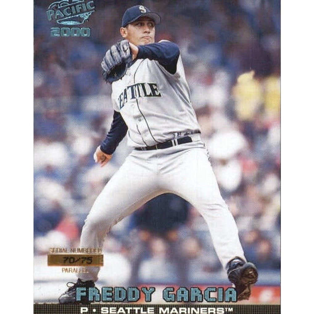 2000 Pacific Platinum Blue #392 Freddy Garcia*