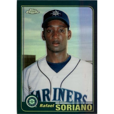 2001 Topps Chrome Traded Retrofractors #T196 Rafael Soriano