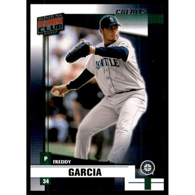 2002 Donruss Fan Club Credits #71 Freddy Garcia
