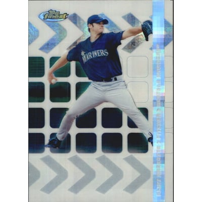 2002 Finest X-Fractors #104 Clint Nageotte FY