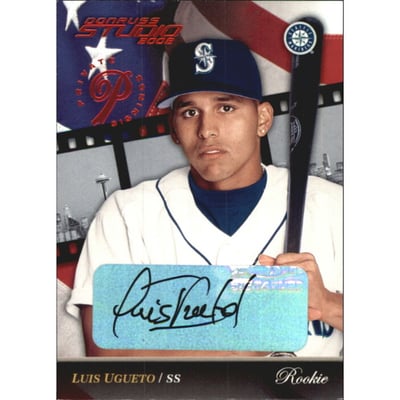 2002 Studio Private Signings #238 Luis Ugueto ROO/250