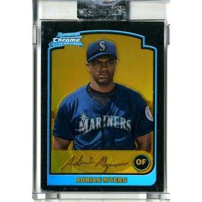 2003 Bowman Chrome Gold Refractors #267 Adrian Myers