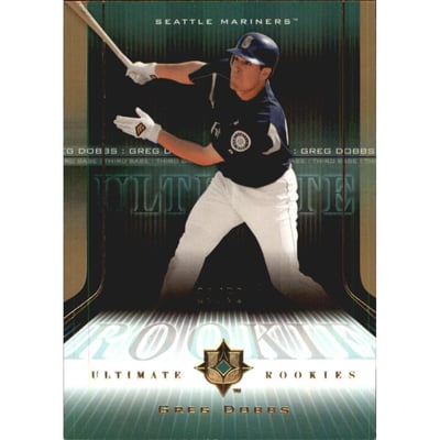 2004 Ultimate Collection Gold #156 Greg Dobbs UR