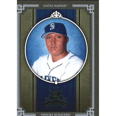 2005 Diamond Kings Framed Green #443 Yuniesky Betancourt