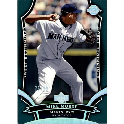 2005 Sweet Spot Platinum #143 Mike Morse SB