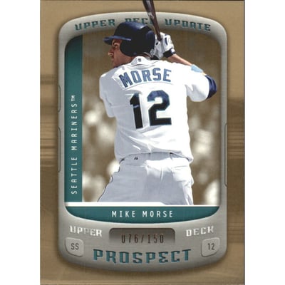 2005 Upper Deck Update Gold #146 Mike Morse PR