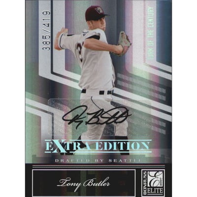 2007 Donruss Elite Extra Edition Signature Turn of the Century #49 Tony Butler/419