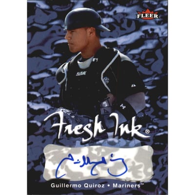 2007 Fleer Fresh Ink #GQ Guillermo Quiroz